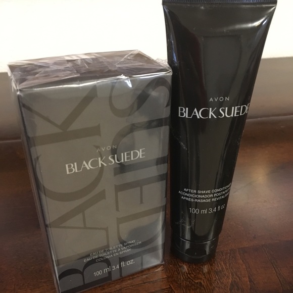 (Sold) Available Soon Black Suede Cologne - Picture 1 of 4